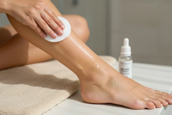 Sensitive Skin After Waxing: Chemical Exfoliation Protocol